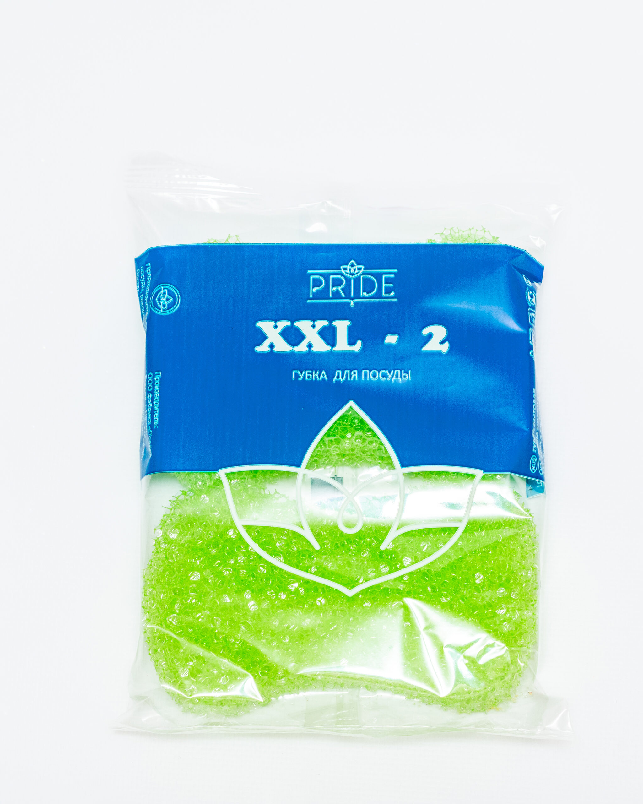 Губка хозяйственная 2-ка XXL, 2 шт