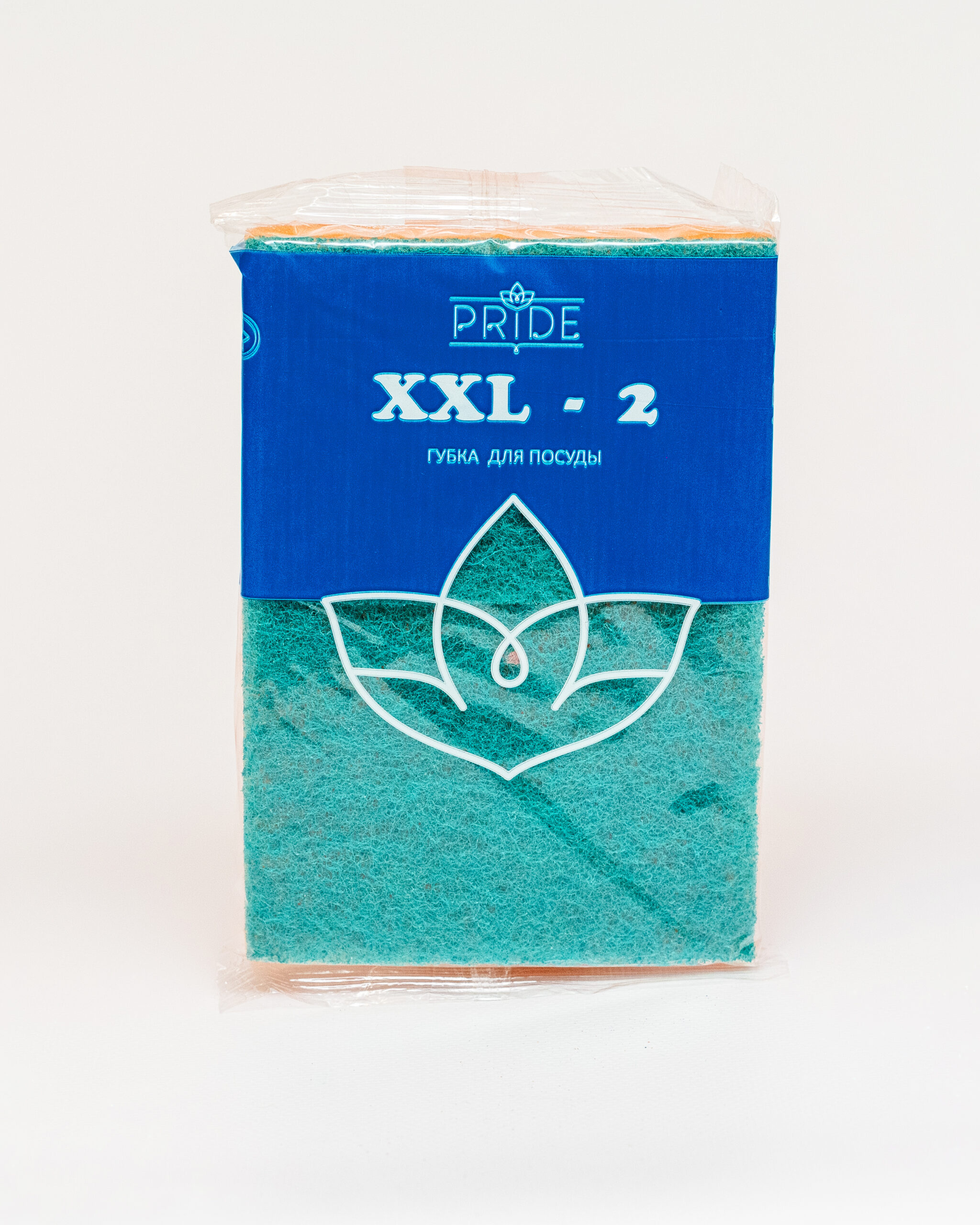 Губка хозяйственная 2-ка XXL, 2 шт