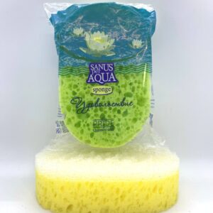 Губка банная Удовольствие с массажным слоем